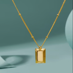 Golden Brick Necklace