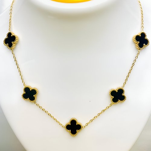 Black Clover Necklace